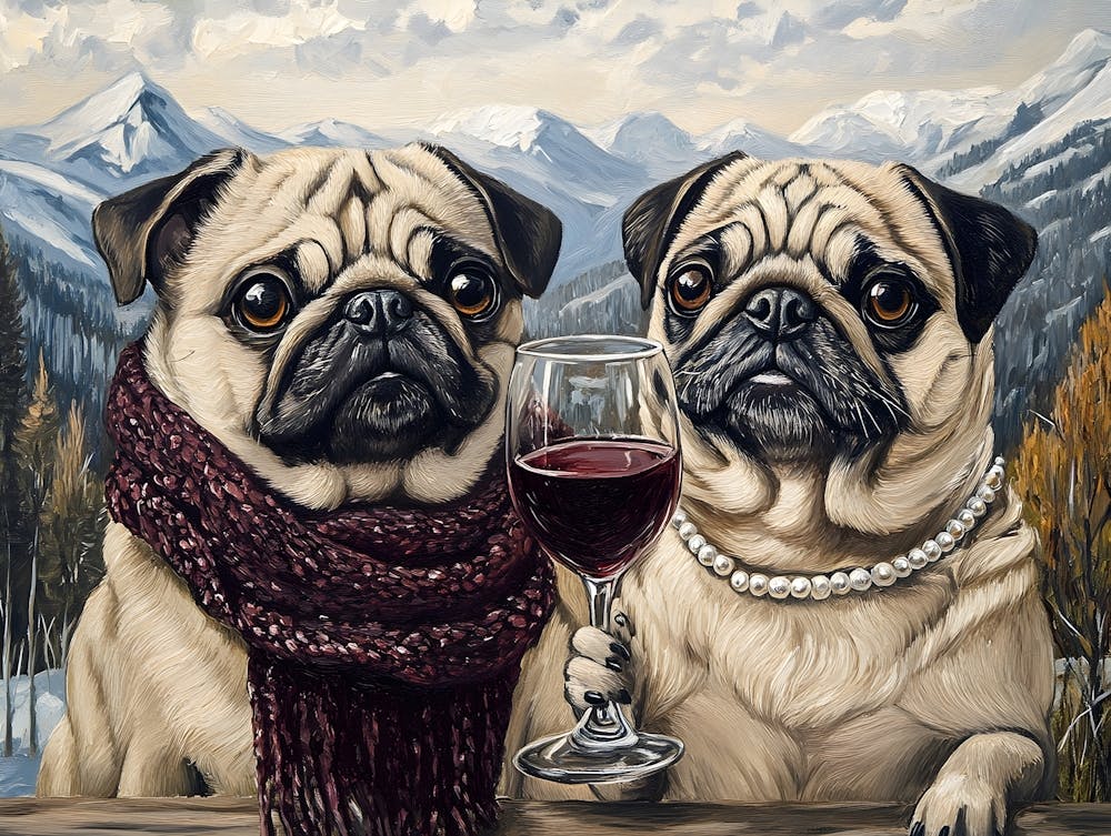 Classy Pugs On The Ranch 3