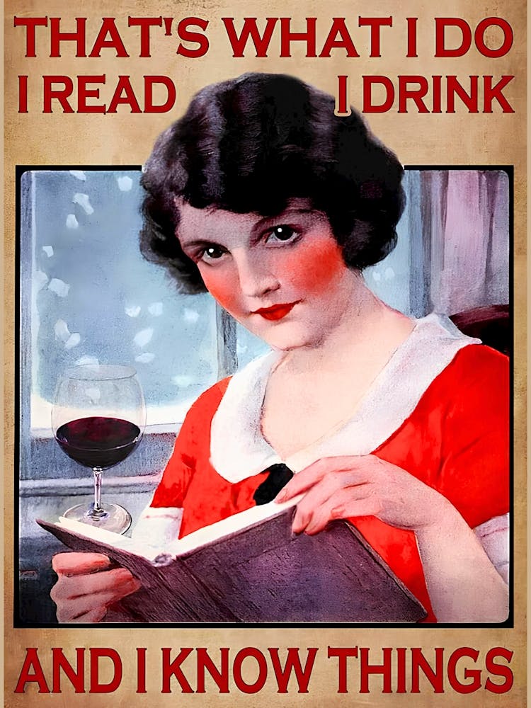That'S What I Do I Read I Drink And I Know Things