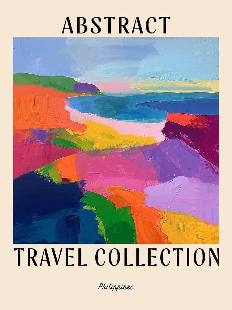 Abstract Travel Collection Poster Philippines 3