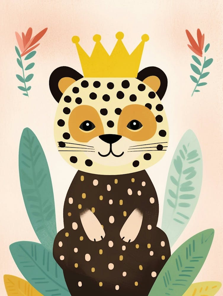 Little Jaguar 2 Wearing A Crown