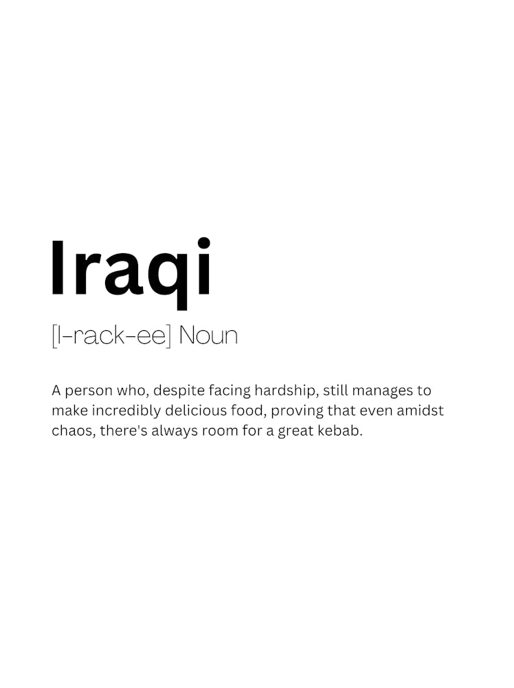 Iraqi Definition Meaning