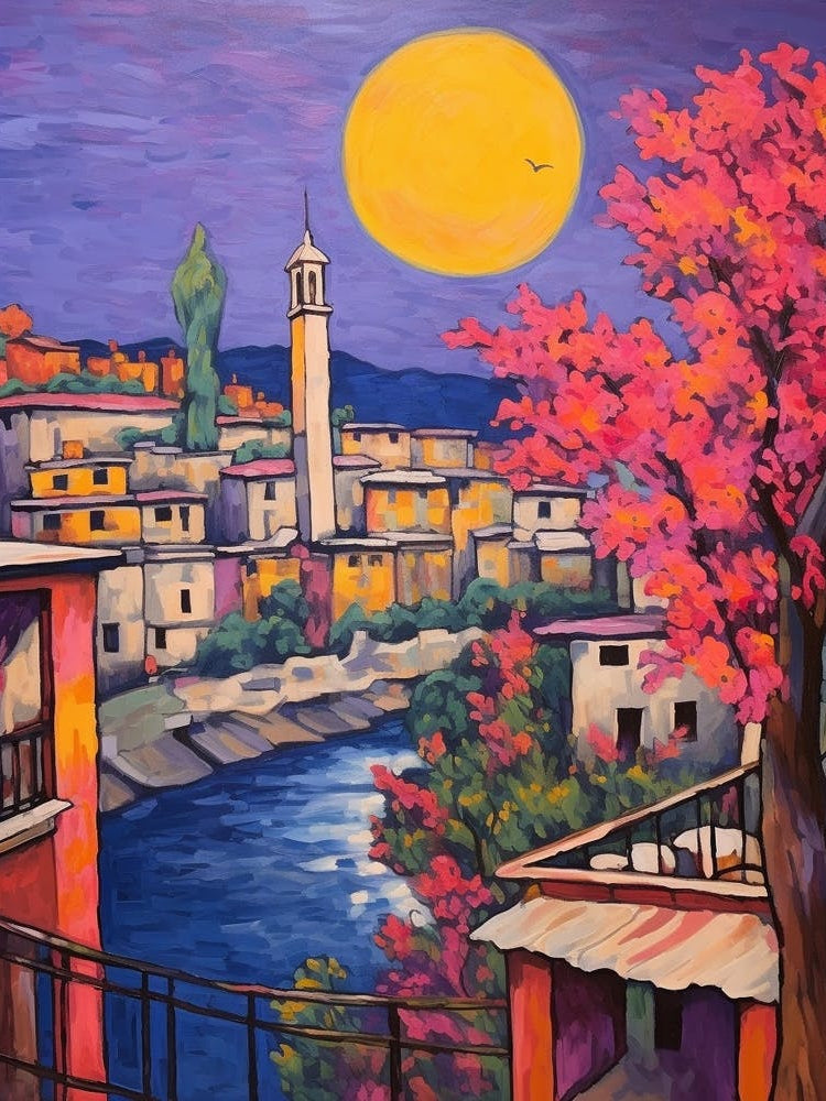 Verona Italy 1 Fauvist Painting