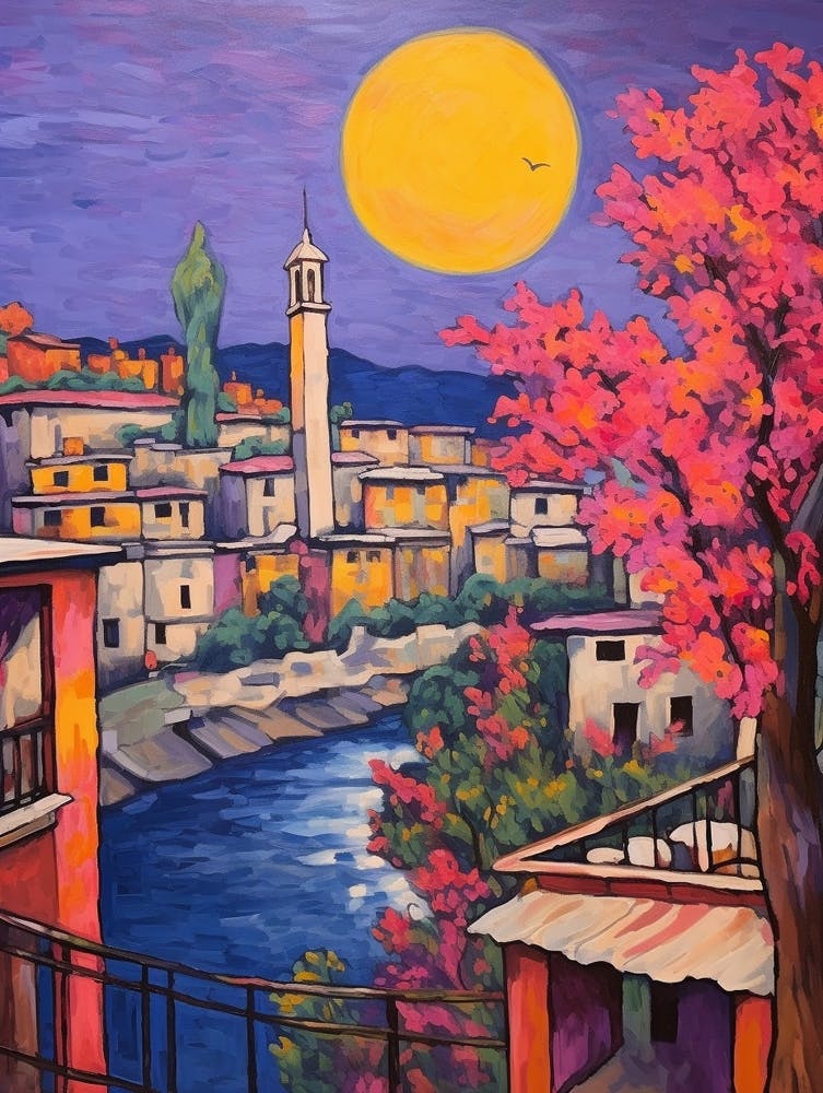 Verona Italy 1 Fauvist Painting