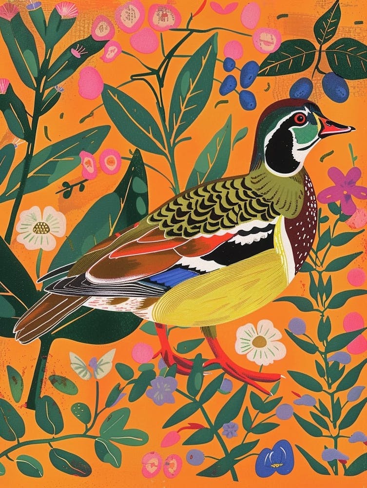 Spring Birds Wood Duck 1