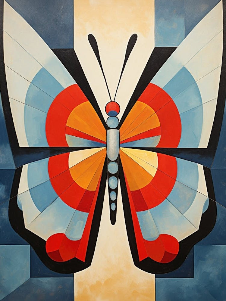 Butterfly Abstract Pop Art 1