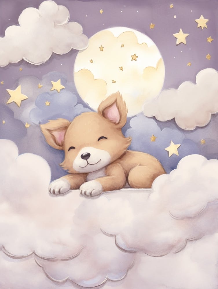 Sleeping Baby Puppy 1