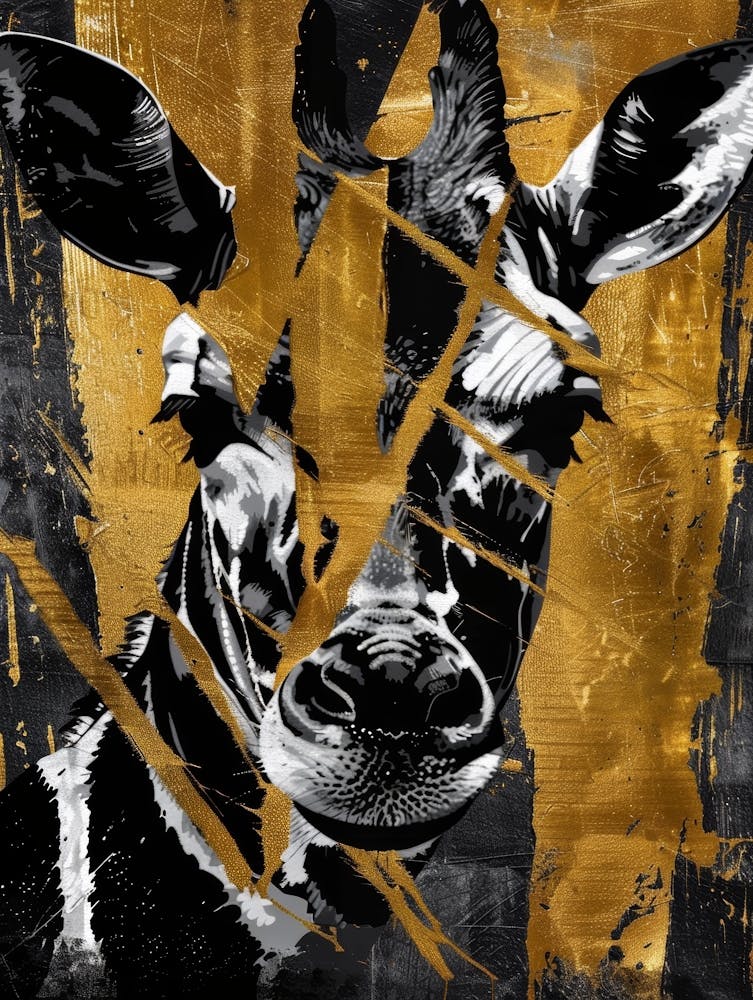 Giraffe 19 Leinwanddruck