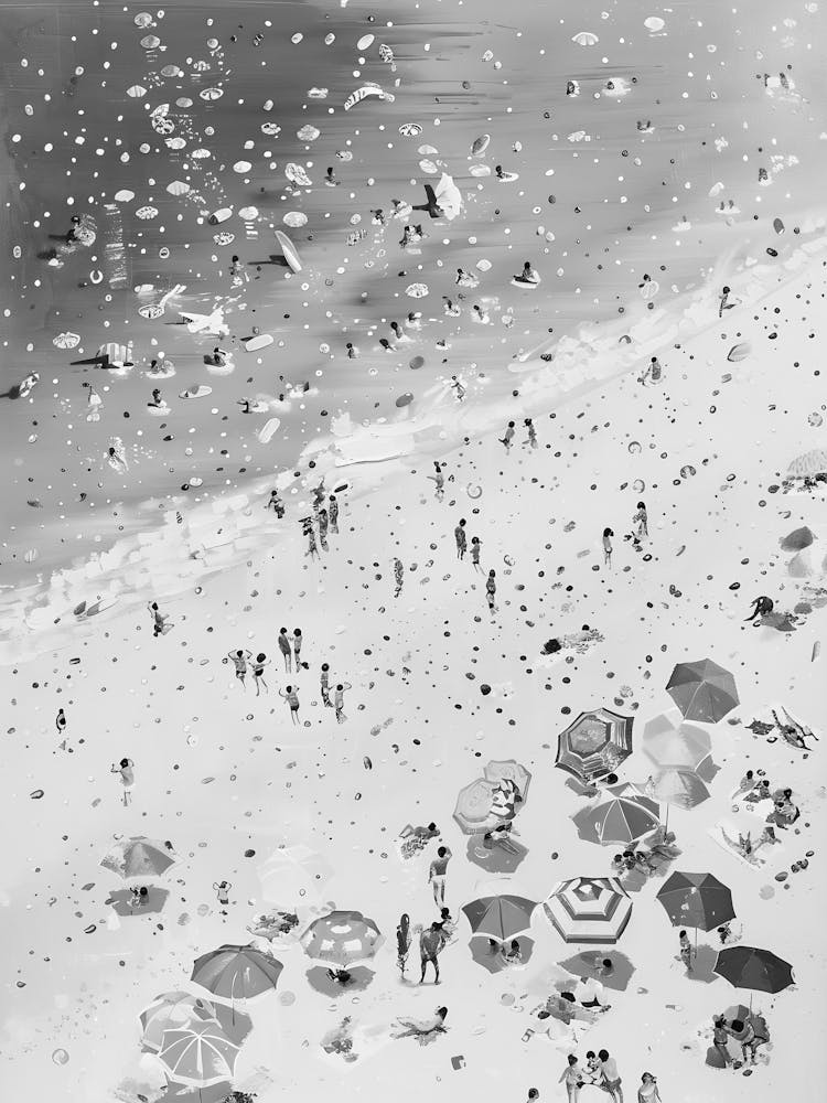 'People On The Beach' 1