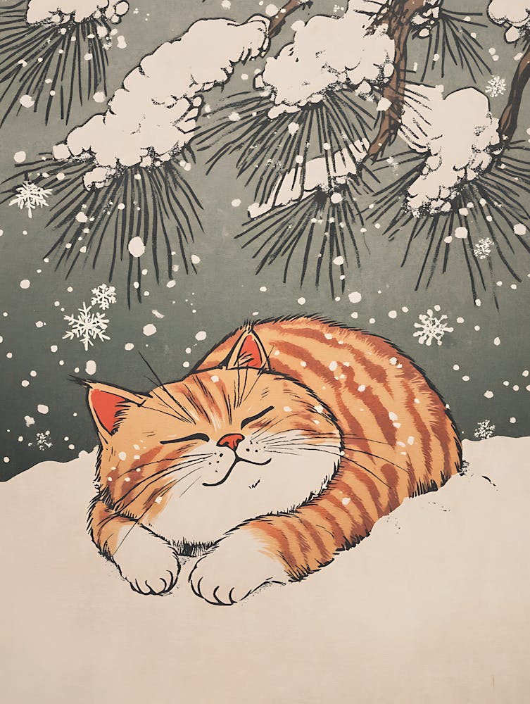 Cat In The Snow 15