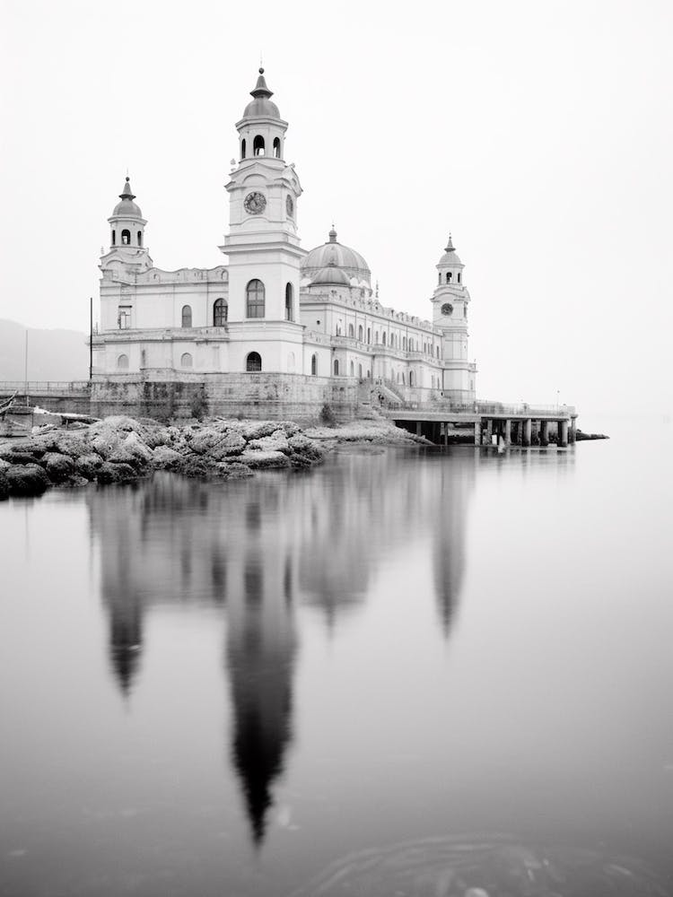Camogli, Italy, Black And White Photography 4