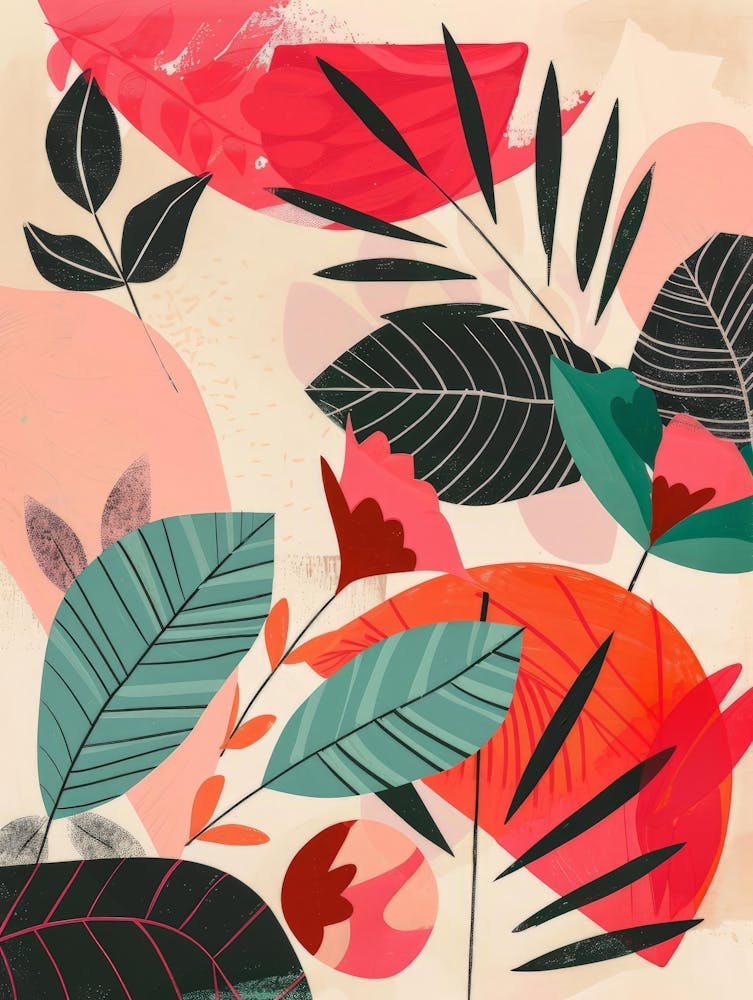 Abstract Leaves 20