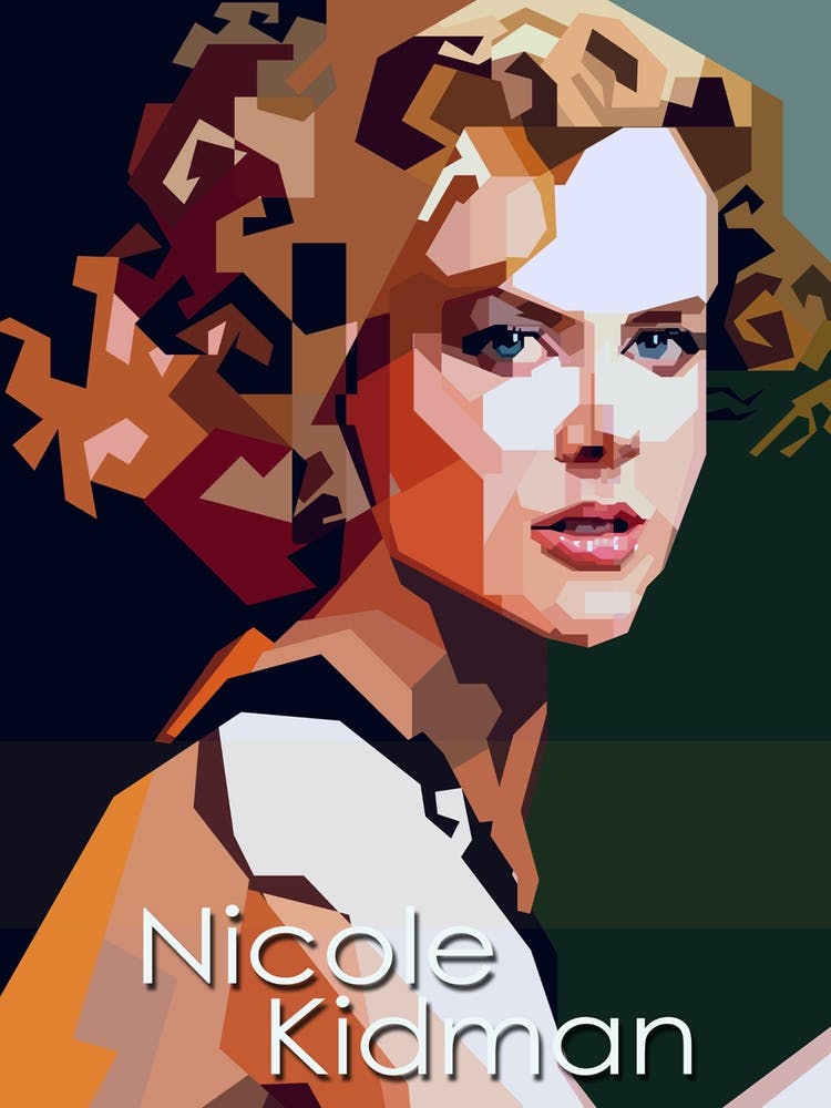 Nicole Kidman Hollywood Actress Retro Style