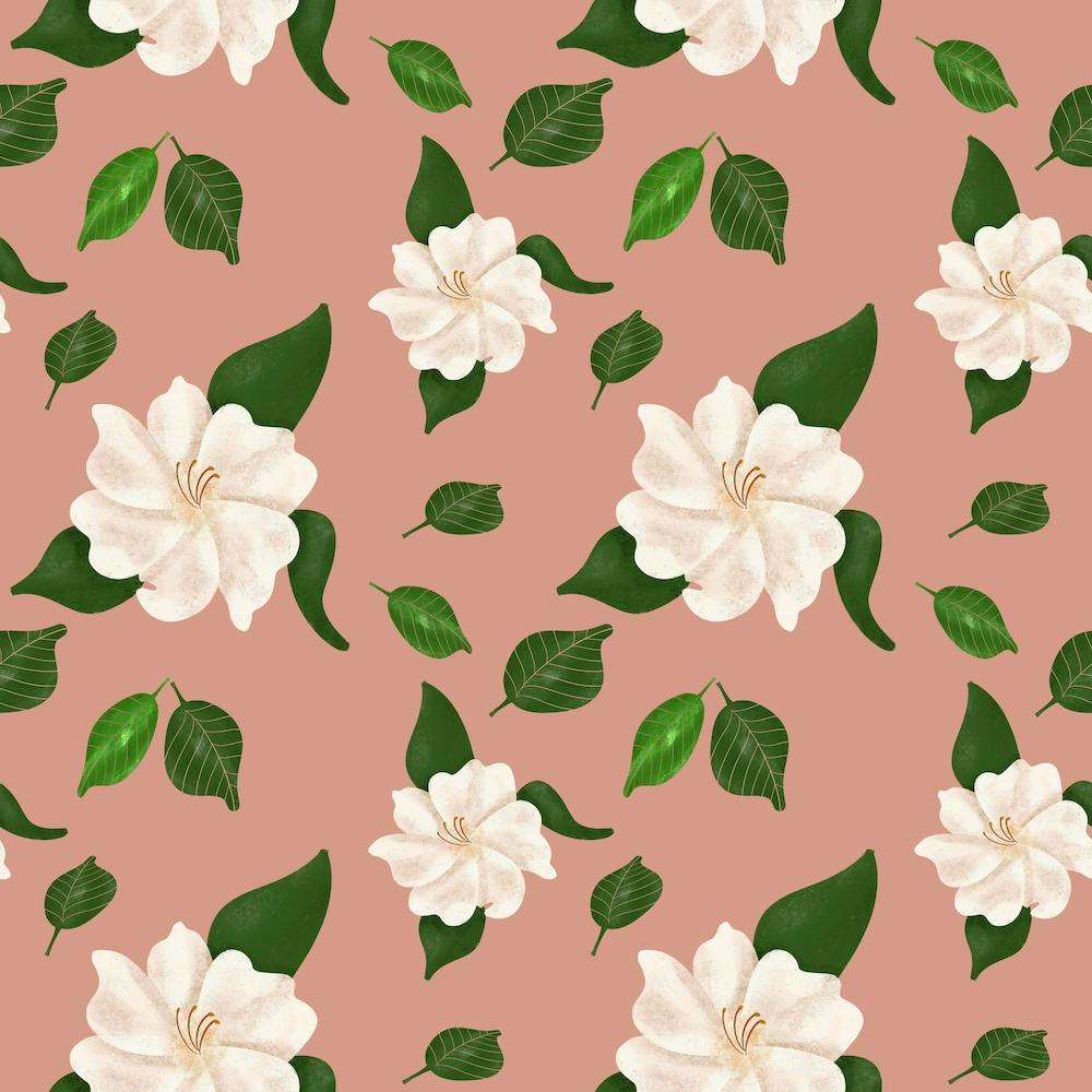 White Jasmine Pattern