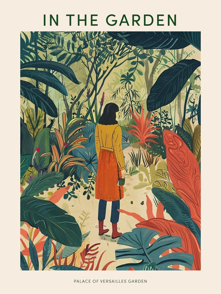 In The Garden Poster Park Of The Palace Of Versailles France 4