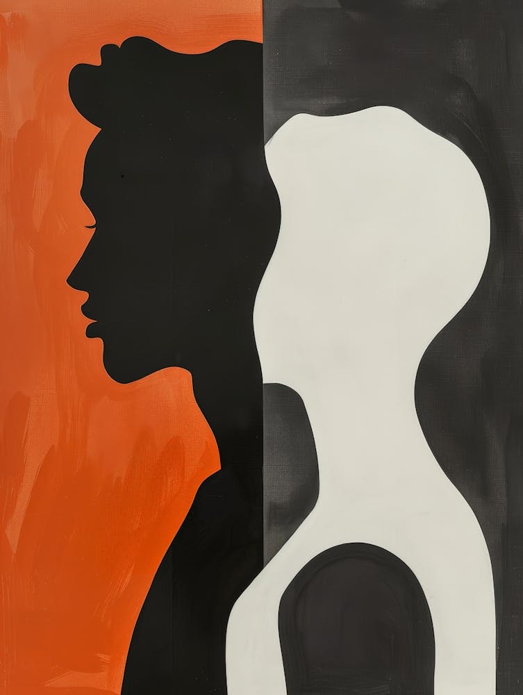 Silhouette Of A Woman 56