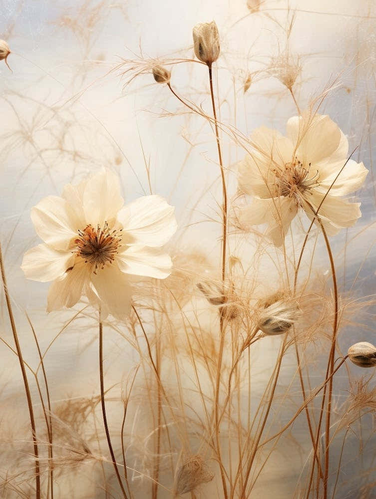 Boho Dried Flowers Love In A Mist Nigella 5