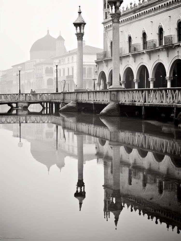 Padua, Italy,  Black And White Analogue Photography  1