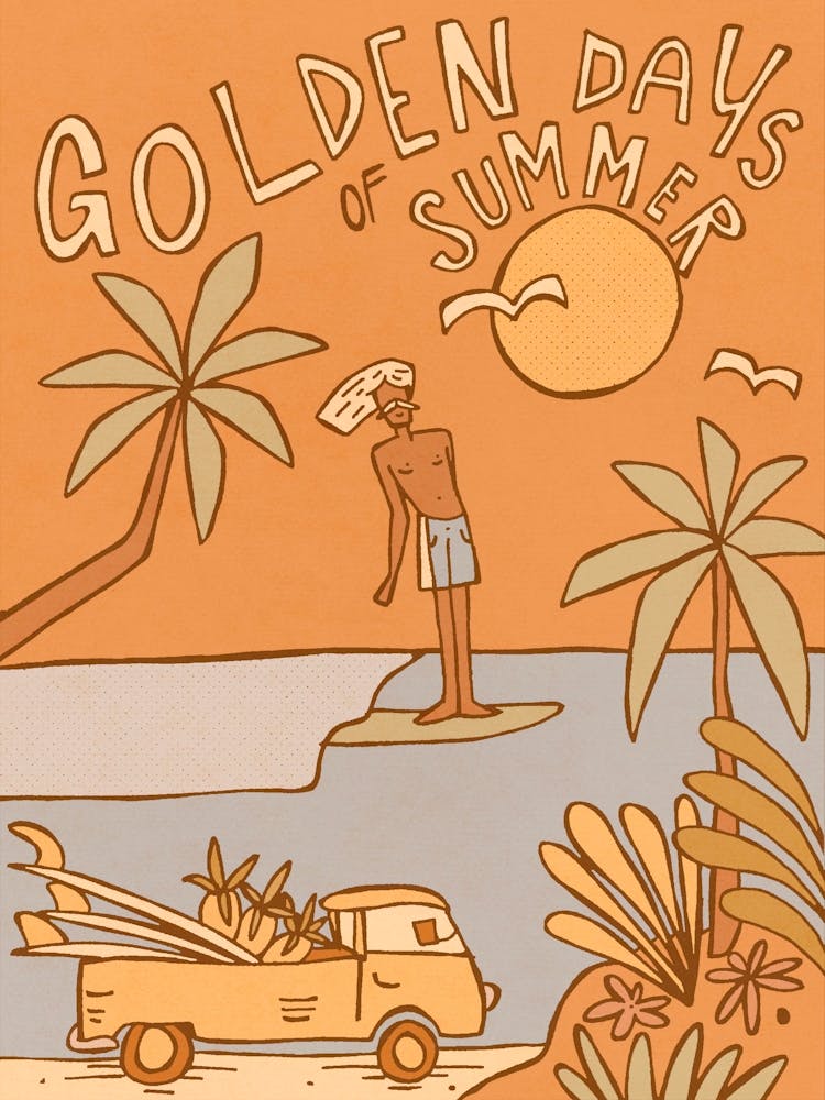 Jours Dorés de l'Été - Tropicool Studio