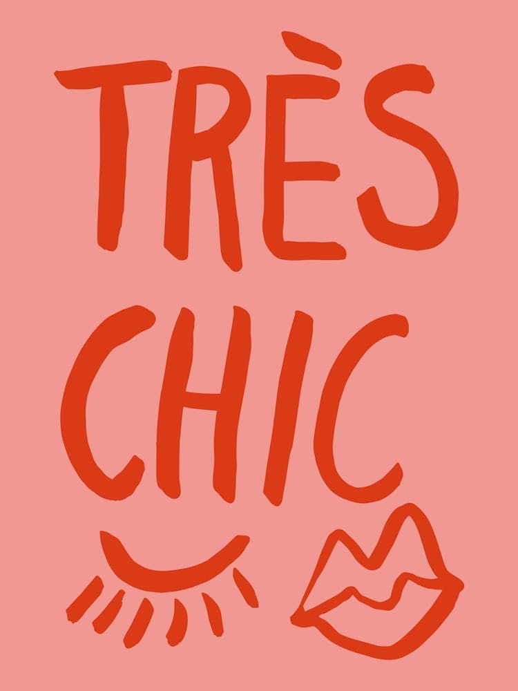 Tres Chic Art Poster_2043050