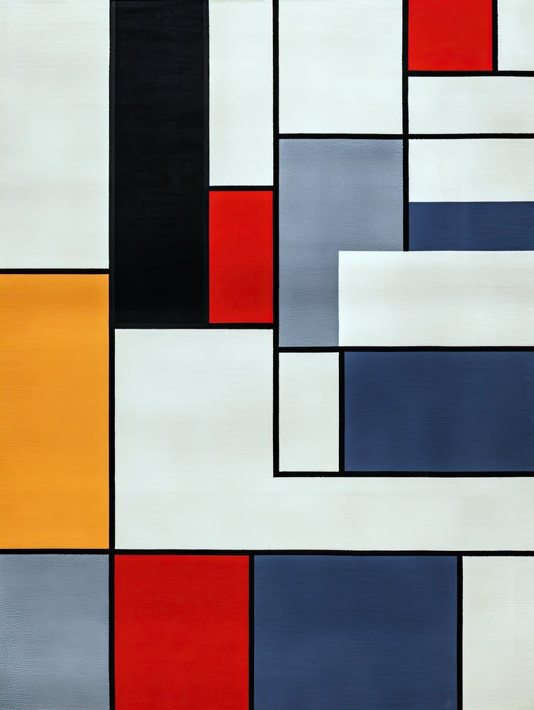 Eklipsen-Echos: Harmonische Mid-Century-Geometrie
