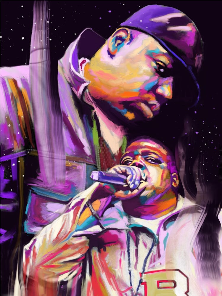 The Notorious B.I.G Biggie Smalls art
