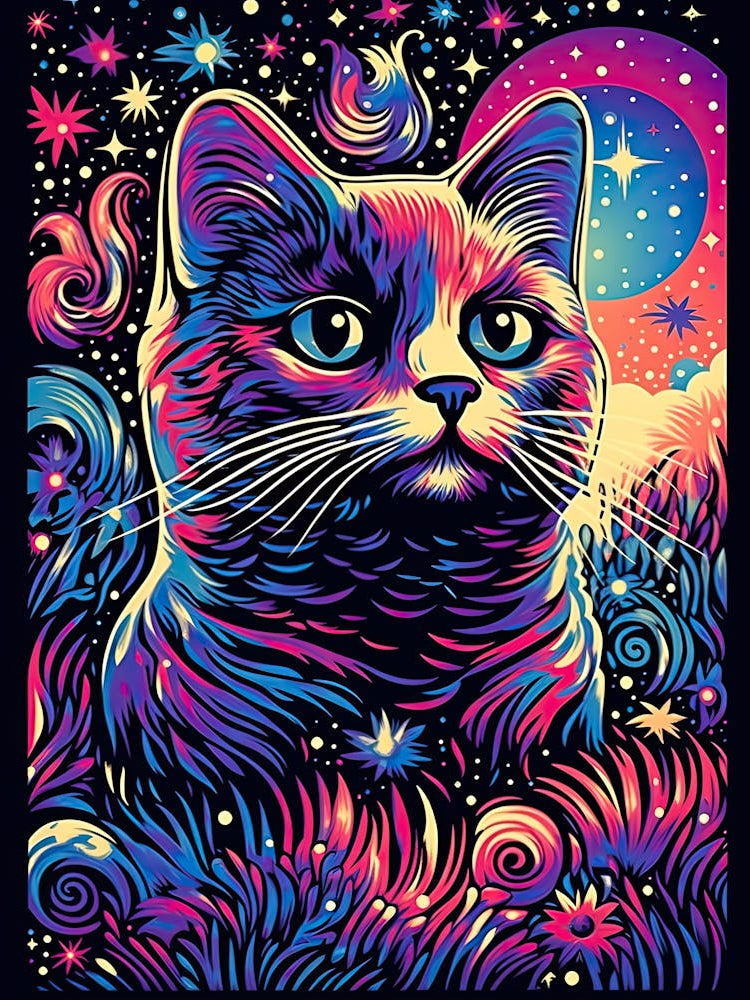 Nebula Clawsome, Psychedelic Cats series