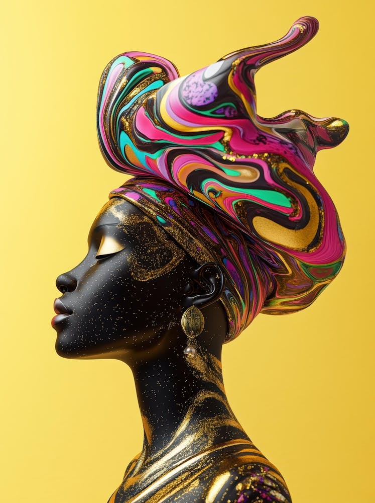 Portrait Of African Woman 90