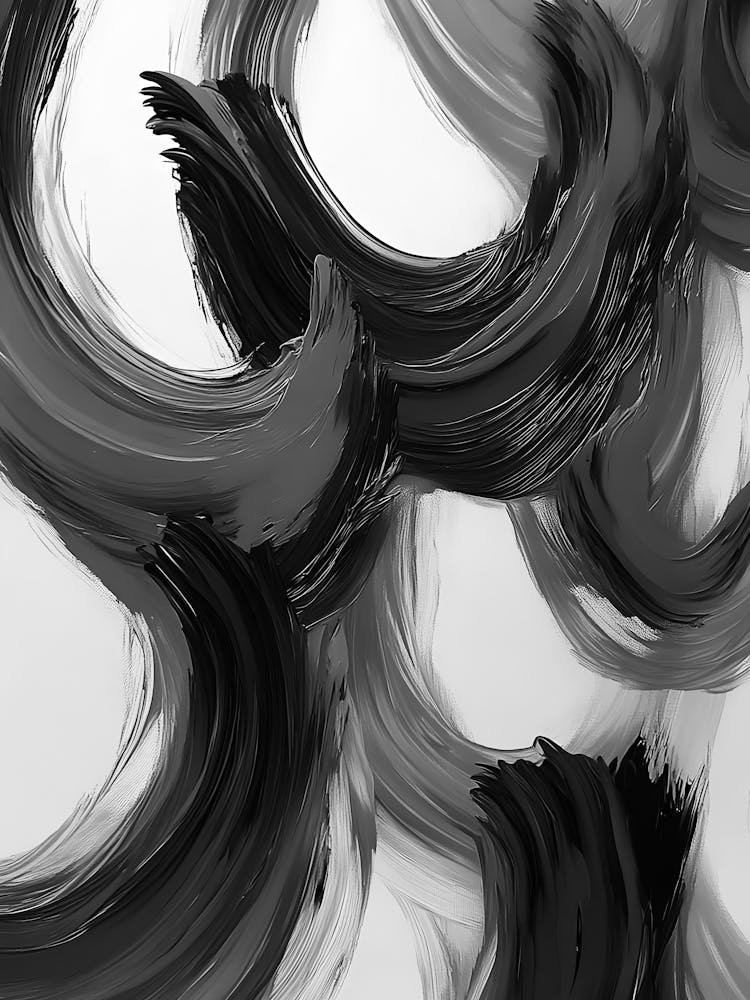 Abstract Brush Strokes 1