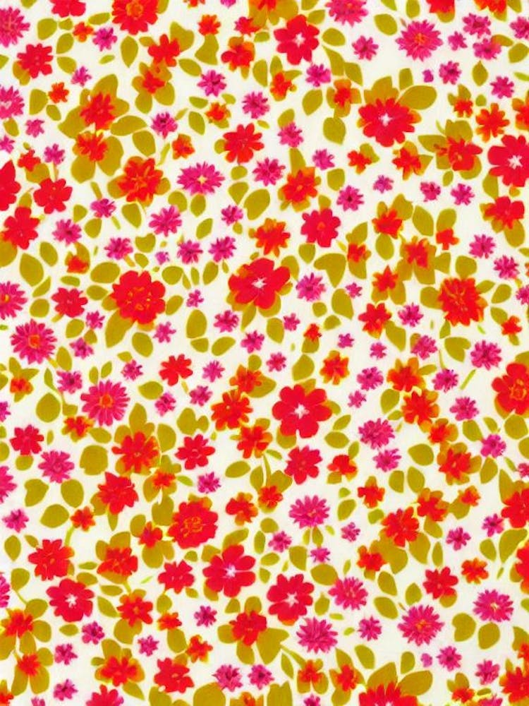 Angel'S Trumpet Floral Print Warm Tones2 Flower