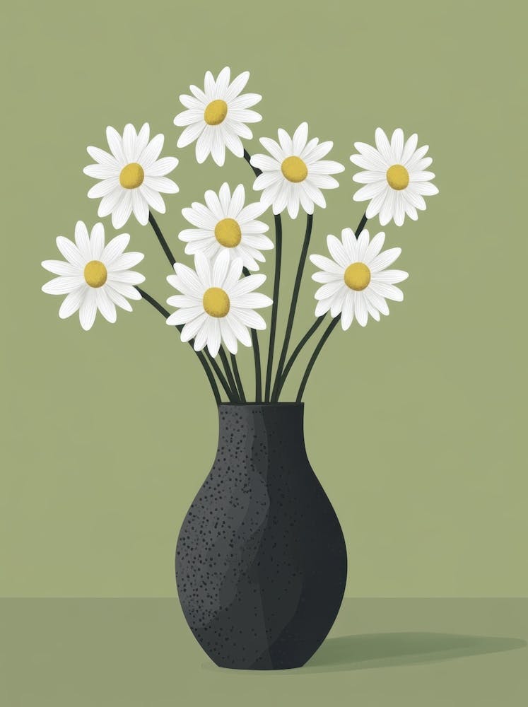 Daisies In A Vase 52