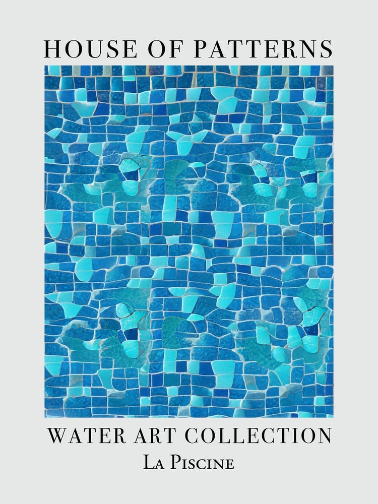 House Of Patterns La Piscine Water 7