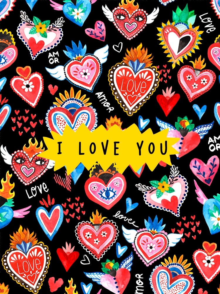 I love you(Black edition)