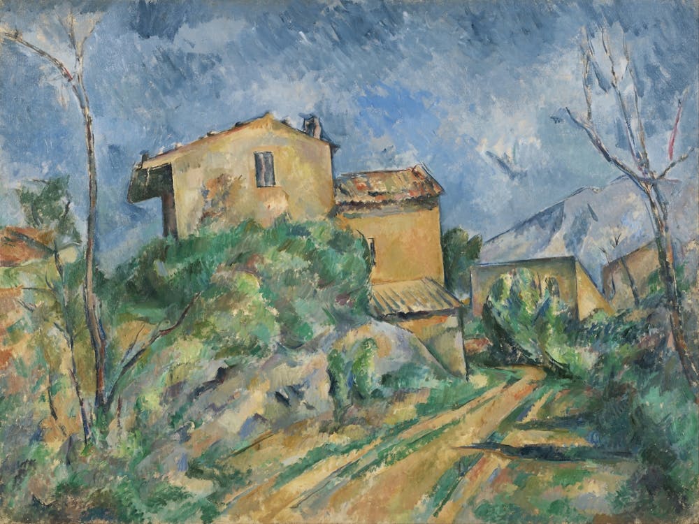 Maison Maria With A View Of Château Noir (1895), Paul Cézanne