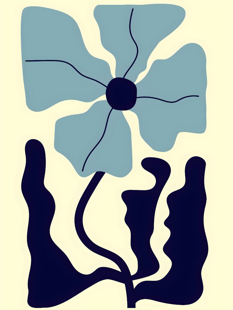 Blue Flower 1