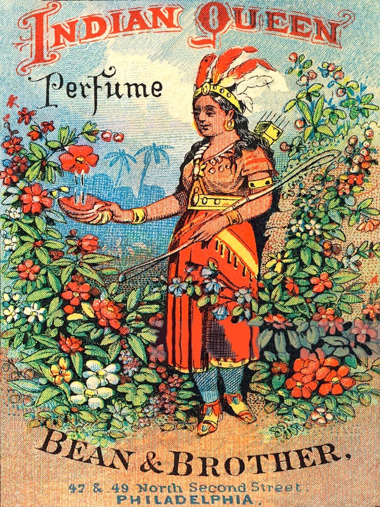 Indian Queen, Vintage Advertisement