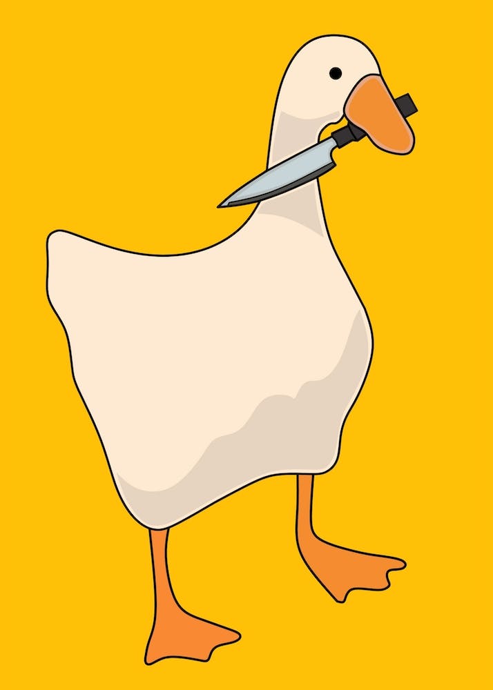 Judgemental duck 1