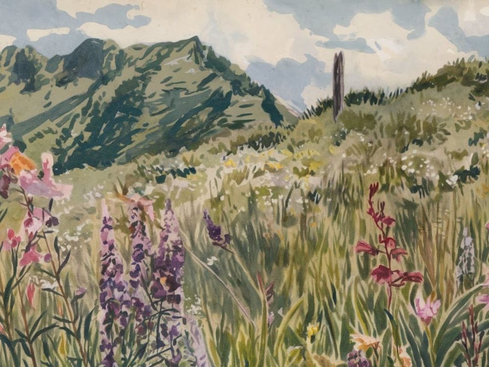 Majestic Mountain Meadow - Serene Landscape