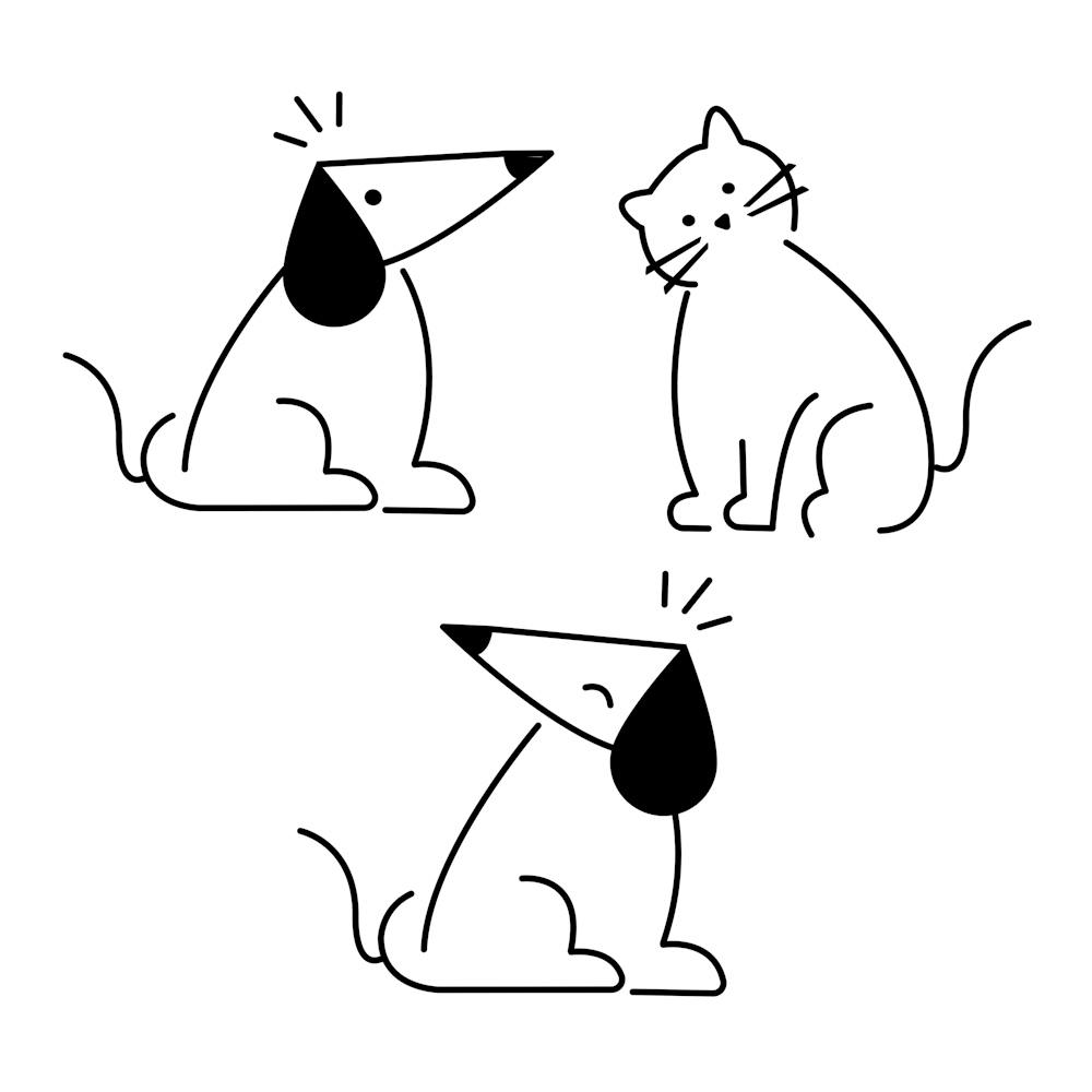 Best Friends - Cat & Dog