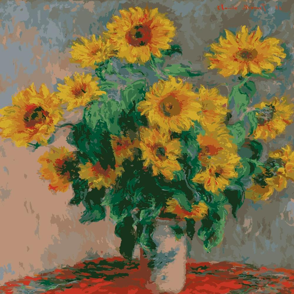 Claude Monet Spring By The Seine