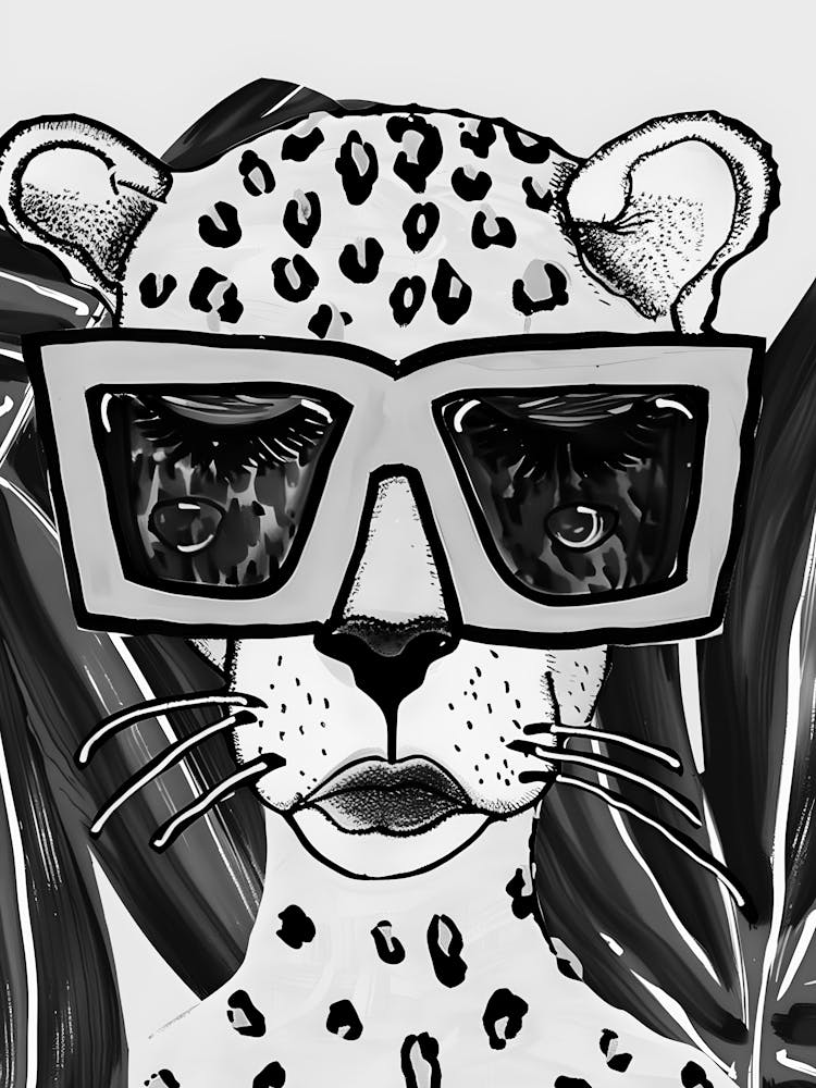 Leopard In Sunglasses