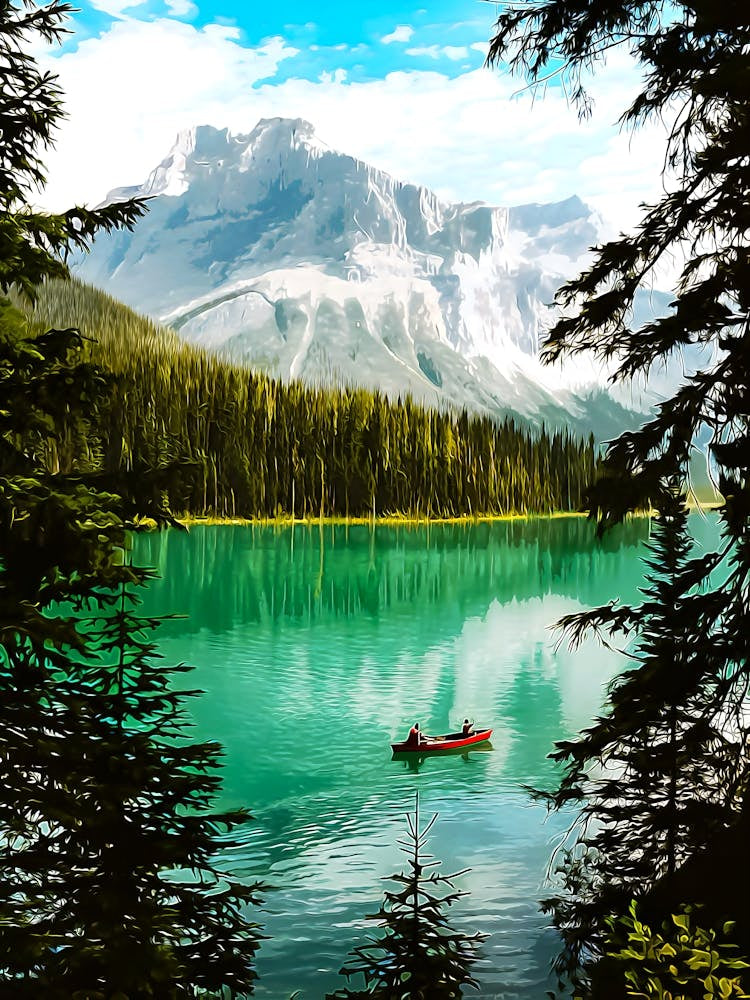 Emerald Lake Banff National Park