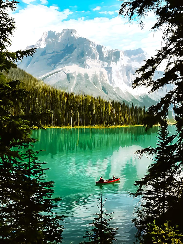 Emerald Lake Banff National Park