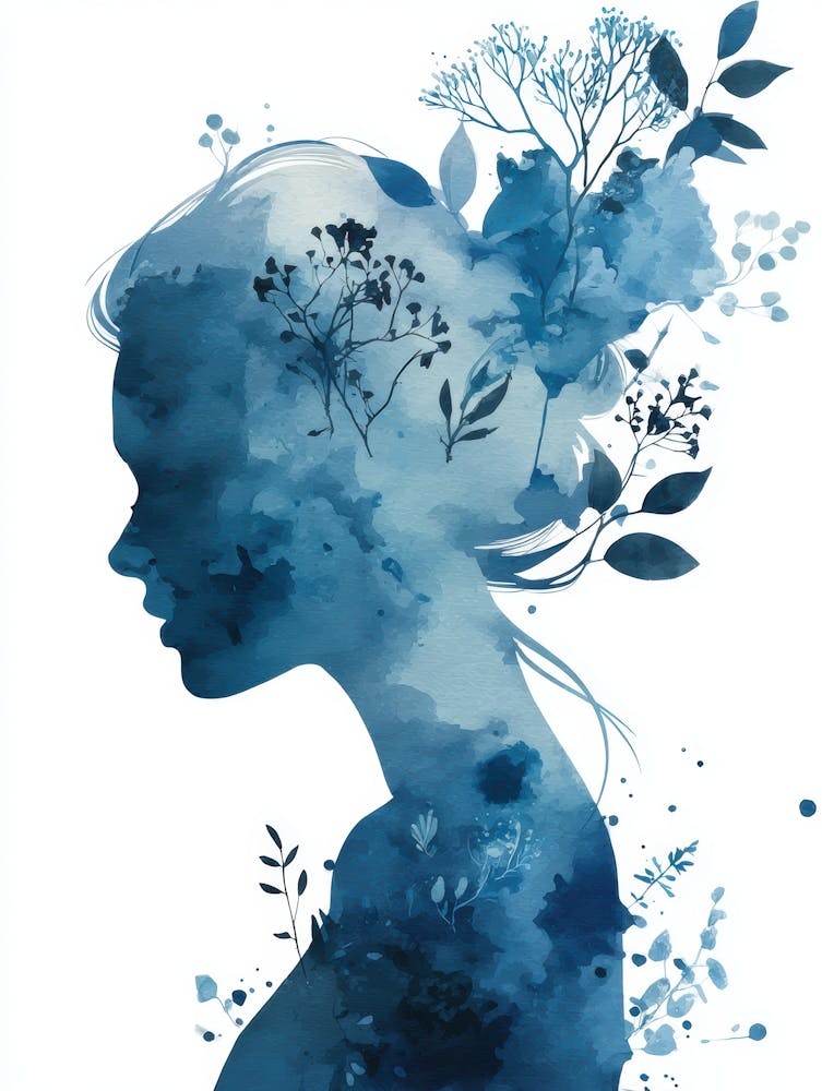 Silhouette Of A Woman 115