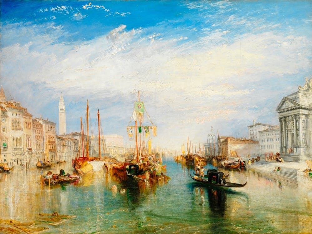 Venice, from the Porch of Madonna della Salute c1835 by Joseph Mallord William Turner