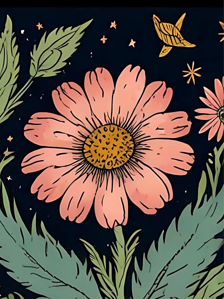 William Morris Flowers And Butterflies