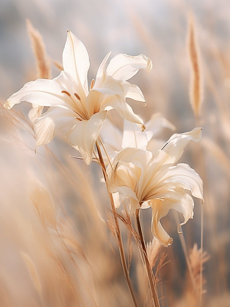 Boho Dried Flowers Lily 2