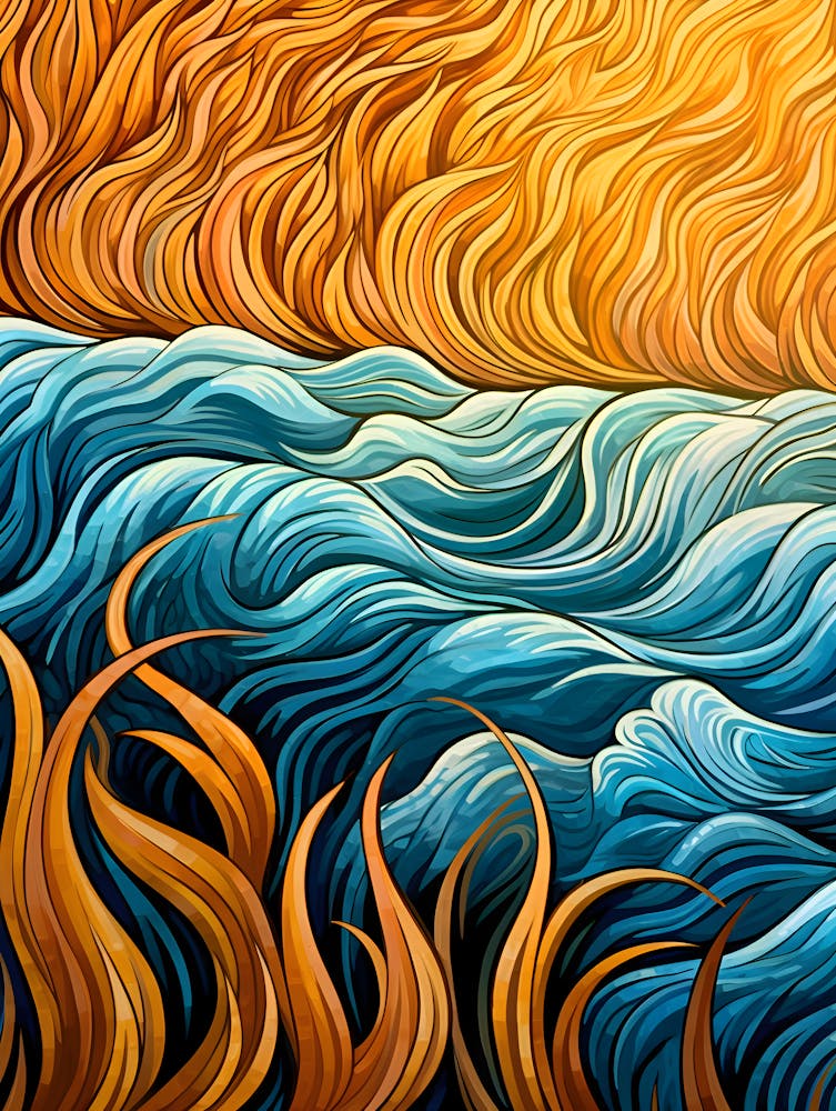 Sunset At The Beach 1