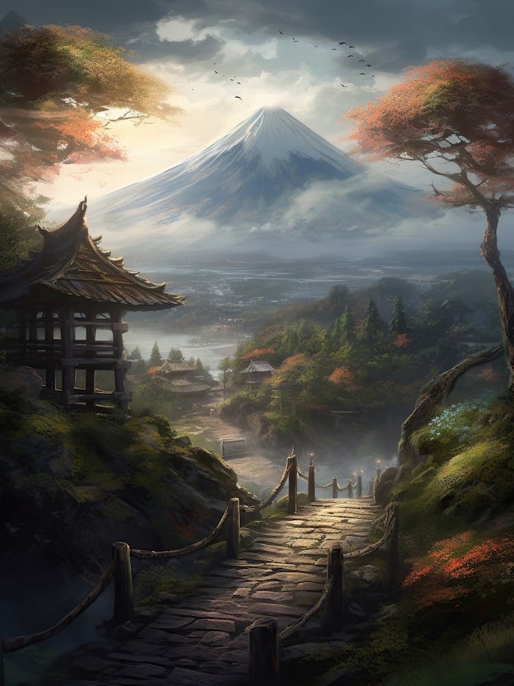 Asiatische Landschaft 63