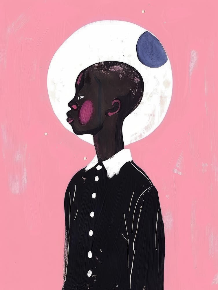 Portrait Of A Black Girl