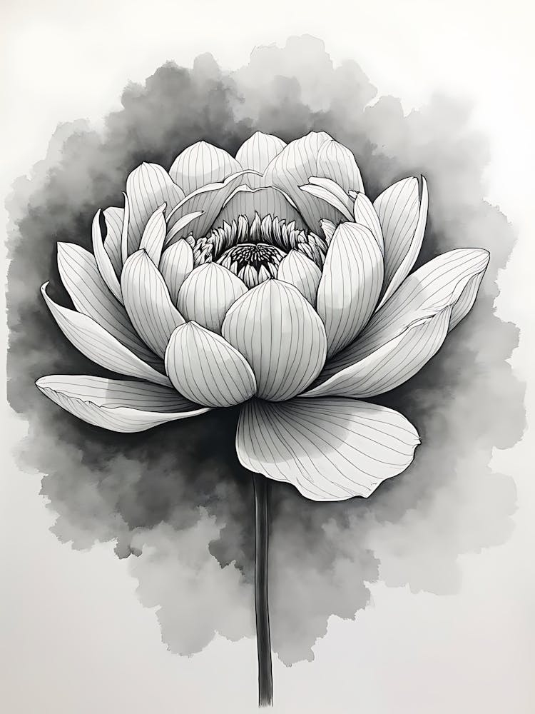 Botanical Silhouette For Minimalist Home Decor